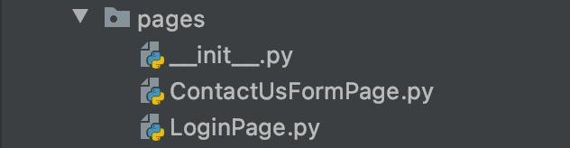 Pages in Framework